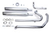 V-Twin - 30-0631 - Touring Crossover Exhaust Header System Chrome - Fits 2010-2016 Harley-Davidson FLT