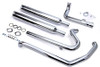V-Twin - 30-0631 - Touring Crossover Exhaust Header System Chrome - Fits 2010-2016 Harley-Davidson FLT