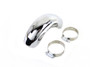 V-Twin - 30-0675 - Chrome Rear Heat Shield