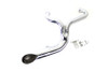 V-Twin - 30-0711 - FXD 2:1 Lake Side Pipe Exhaust Chrome - Fits 1991-2005 Harley-Davidson FXD