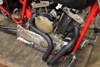 V-Twin - 30-0728 - Ironhead LAF Exhaust Header Set Black - Fits 1957-1985 Harley-Davidson XL