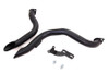 V-Twin - 30-0755 - Black Wyatt Gatling Down Draft Drag Pipes