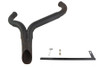 V-Twin - 30-0779 - Wyatt Gatling  inchY inch Exhaust Pipe Header Black