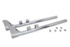 V-Twin - 30-0805 - 33 inch Bronx Straight Tail Set Chrome - Fits 1995-2016 Harley-Davidson FLT