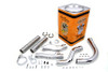 V-Twin - 30-0819 - Chrome Panhead Exhaust Header Kit - Fits 1948-1957 Harley-Davidson FL