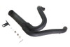 V-Twin - 30-0923 - Black Wyatt Gatling 2 into 1 Exhaust Pipe Header Kit