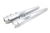 V-Twin - 30-0932 - Wyatt Gatling Megaphone Muffler Set Chrome