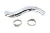 V-Twin - 30-1311 - Chrome Rear Heat Shield - Fits 1970-1984 Harley-Davidson FLH