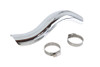 V-Twin - 30-1311 - Chrome Rear Heat Shield - Fits 1970-1984 Harley-Davidson FLH