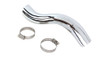 V-Twin - 30-1311 - Chrome Rear Heat Shield