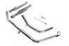 V-Twin - 30-1661 - Evolution Upsweep Megaphone Kit Rigid - Fits 1986-2017 Harley-Davidson FXST, FLST