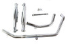 V-Twin - 30-1661 - Evolution Upsweep Megaphone Kit Rigid - Fits 1986-2017 Harley-Davidson FXST, FLST