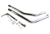 V-Twin - 30-2166 - Exhaust Drag Pipe Set Goose - Fits 1996-1999 Harley-Davidson FXST