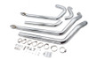 V-Twin - 30-2475 - Wyatt Gatling FXST Street Fighter Drag Pipe Set Chrome