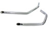 V-Twin - 30-3018 - Wyatt Gatling Exhaust Drag Pipe Set Goose - Fits 1957-1978 Harley-Davidson XL, 1980-1985 XL