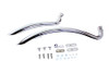 V-Twin - 30-3034 - Curved Radius Exhaust Header Set - Fits 1986-2003 Harley-Davidson XL