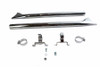 V-Twin - 30-3251 - Wyatt Gatling Straight Fishtail Kit - Fits 1995-2016 Harley-Davidson FLT