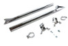 V-Twin - 30-3251 - Wyatt Gatling Straight Fishtail Kit - Fits 1995-2016 Harley-Davidson FLT
