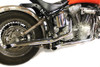 V-Twin - 30-3394 - Goose Style Drag Pipes Set - Fits 2007-2017 Harley-Davidson FXST