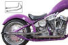 V-Twin - 30-3399 - Drag Pipe Set Slash Cut End with Long Black Tips V-Twin - 30-3399 - Drag Pipe Set Slash Cut End with Long Black Tips