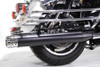 V-Twin - 30-4040 - Wyatt Gatling Muffler Set with Shooter Style End Tips - Fits 1995-2016 Harley-Davidson FLT