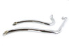 V-Twin - 30-7942 - Wyatt Gatling Smooth Radius Pipe Set Chrome