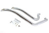 V-Twin - 30-7944 - Wyatt Gatling Smooth Radius Pipe Set Chrome