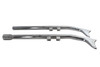 V-Twin - 30-7963 - FLT Upsweep Straight Fishtail Set Chrome