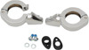 Drag Specialties - Turn Signal Fork Clamps w/ Mounting Hardware