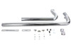 V-Twin - 30-8115 - Exhaust Drag Pipe Set Chrome Shotgun Style