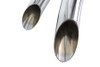 V-Twin - 30-8127 - Wyatt Gatling Street Sweeper Exhaust Pipe Set Chrome