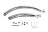 V-Twin - 30-8130 - Wyatt Gatling Street Sweeper Exhaust Pipe Set Chrome