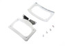 V-Twin - 31-0020 - Curved License Plate with Frame Chrome - Fits 2010-2023 Harley-Davidson FLHXS, FLHRXS, FLTRX, FLTRXS, FLHX
