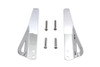 V-Twin - 31-0025 - Chrome Plated Tie Down Brackets