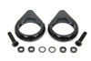 V-Twin - 31-0092 - Black Turn Signal Clamp Kit 49mm Forks