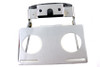 V-Twin - 31-0160 - Tail Lamp Chrome Stock Style Bracket