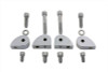 V-Twin - 31-0202 - Chrome Bullet Lamp Mounting Kit