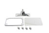 V-Twin - 31-0271 - License Plate Frame Bracket Kit Chrome