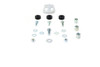 V-Twin - 31-0685 - Chrome Round Oil Tank Mount Kit