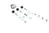 V-Twin - 31-0685 - Chrome Round Oil Tank Mount Kit