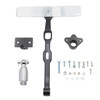 V-Twin - Black Seat T and Piston Kit fits '86-'99 FLST, '84-'99 FXST Models
