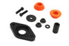 V-Twin - 31-0930 - ISO York Front Engine Mount - Fits 1979-2008 Harley-Davidson FLT, 1984-1994 FXR