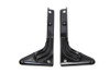 V-Twin - 31-1013 - Black Spotlamp Bracket Set - Fits 1949-1959 Harley-Davidson FL