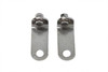 V-Twin - 31-1025 - Cylinder Air Scoop Bracket Set Chrome - Fits 1979-1983 Harley-Davidson FLT, 1966-1984 FL
