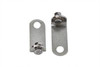V-Twin - 31-1025 - Cylinder Air Scoop Bracket Set Chrome - Fits 1979-1983 Harley-Davidson FLT, 1966-1984 FL