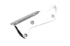 V-Twin - 31-1028 - Front Exhaust Pipe Bracket Chrome - Fits 1984 Harley-Davidson FXRDG, 1990-1993 FXRS-CONV, 1982-1994 FXR, 1999 FXR (2, 3), 2000 FXR (4), 1986-1993 FXRS-SP, 1986 FXRD, 1985 FXRC, 1982-1993 FXRS, 1987 FXRC, 1983 FXRT, 1985-1993 FXRT