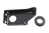 V-Twin - 31-1207 - Battery Tray Support Carrier Bracket Black - Fits 1967-1978 Harley-Davidson XLH