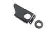 V-Twin - 31-1207 - Battery Tray Support Carrier Bracket Black - Fits 1967-1978 Harley-Davidson XLH