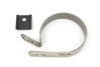 V-Twin - 31-1269 - Stainless Steel 3-1/4 inch Muffler Clamp - Fits 1950-1957 Harley-Davidson FL, 1950-1952 EL