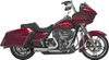 Two Brothers Racing - 2-into-1 Comp-S Turnout Exhaust - fits '09-'16 FLH,FLT